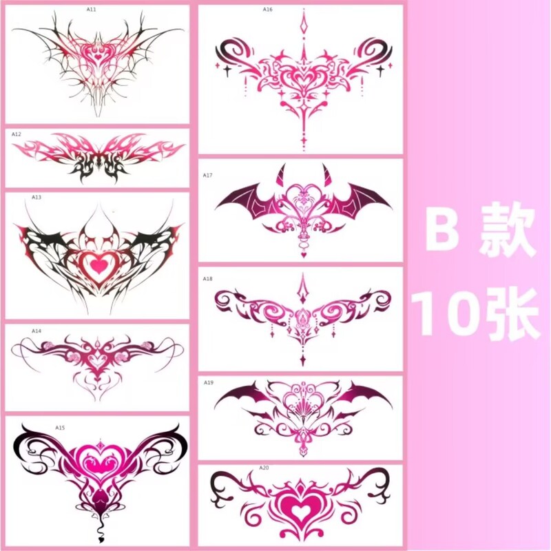 Factory Home Spot Wholesale Succubus Water Transfer Tattoo Stickers Customized with Pictures and Samples Cartoon Flower Arm Full Arm Tattoo Stickers