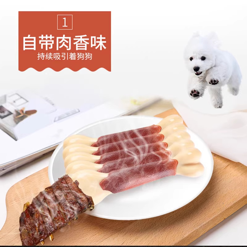 Hoopet grande y pequeña cabeza de nylon hueso + color sólido recubierto de plástico perro mascota juguete molar juguete de entrenamiento juguete interactivo