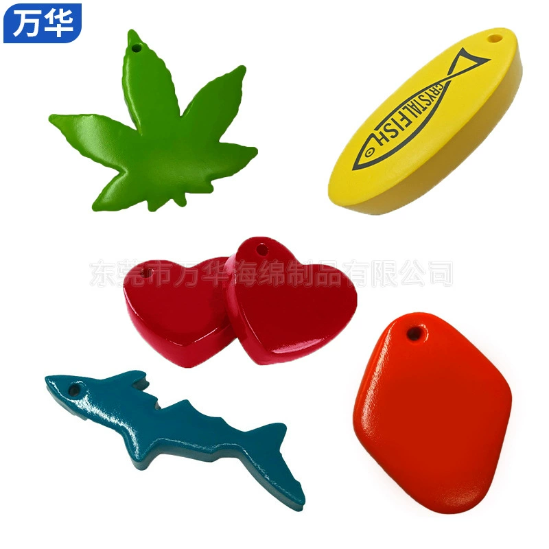 Водная игра в воде Игрушка с яркой краской NBR пропитанная плавучесть NBR Пенистая водная игрушка рыба буй морской рыбалки буй
