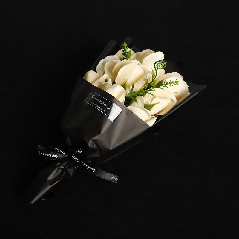 9朵花束 香槟色