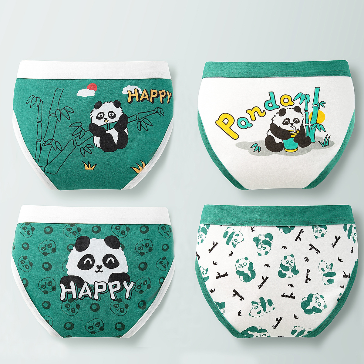 2025 nueva ropa interior delgada de verano para niños, algodón triangular, niños pequeños, medianos y grandes, niños, niños sin trasero