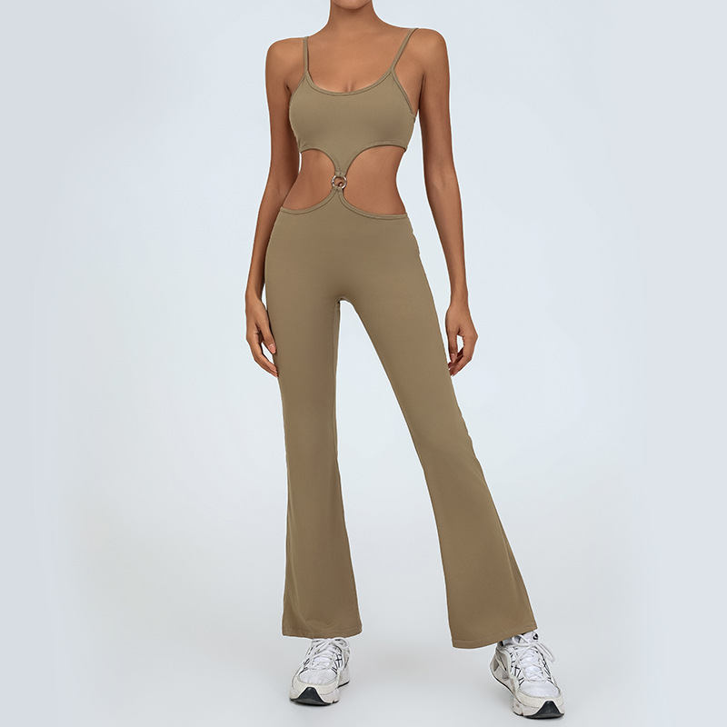 Yoga de mujer con cojín de pecho chaleco desnudo desmontable arriba y abajo pantalones deportivos de fitness de dos piezas