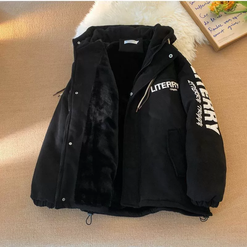 Пуховик Velvet, теплый пуховик oversize