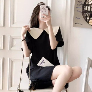 ��ɫ�����I�B��ȹŮ��2024�¿ʽ�͹Ŝ����L�󱳺����Y����ȹ��