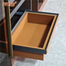 RMS源头厂家衣帽间衣柜收纳功能五金皮框皮篮拉篮轻奢