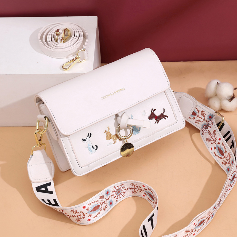 Bolsa de San Valentín bolso de hombro bolso de mochila coreano bolso cuadrado de textura bolso de mujer bagsin viento