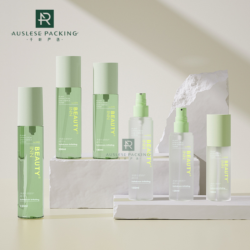 PET三点位全罩瓶直立喷雾瓶100ml 120ml 150ml 180ml 200ml分装瓶