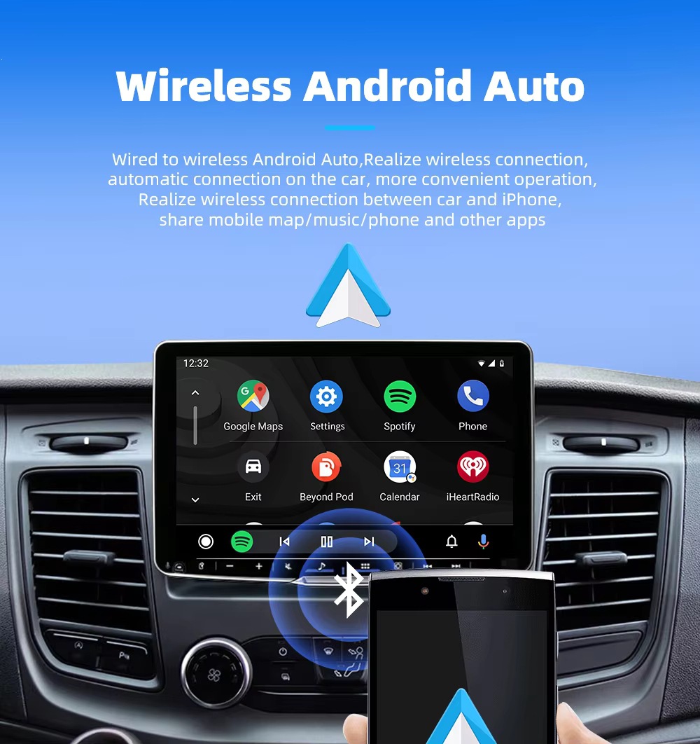 CarPlay module Android Auto car-machine connectivity box 2-in-1 smart wireless CarPlay box