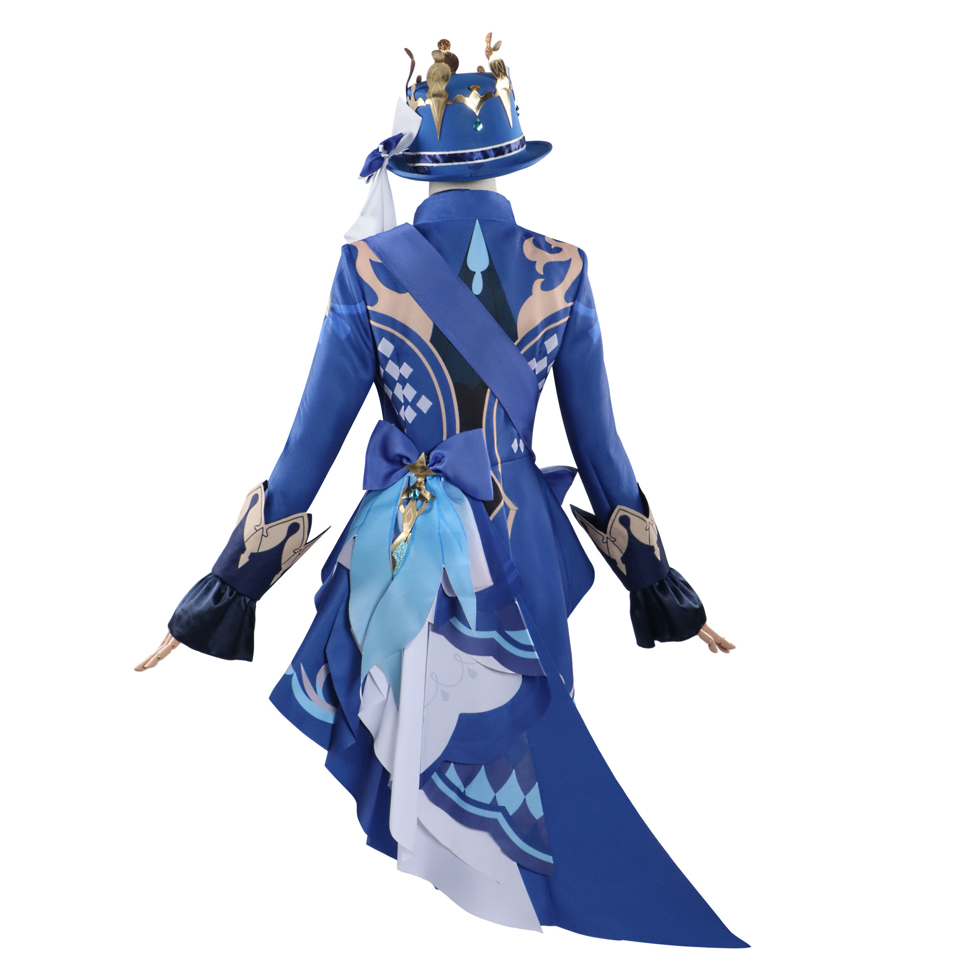 Original Dios cos Fu Carlos fengdan Dios del agua negro Ningna Cosplay secundaria anime juego ropa femenina