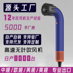 弯管吹风机高速时尚小巧 低噪护发打造沙龙级干发电吹风批发定 制