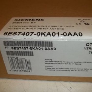 6ES7407-0KA01-0AA0/S7-400 PS 407��Դ10A/6ES7 407-0KA01-0AA0