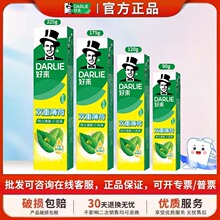 好来原黑人牙膏双重薄荷自然清新深层洁净有效防蛀薄荷香型含氟