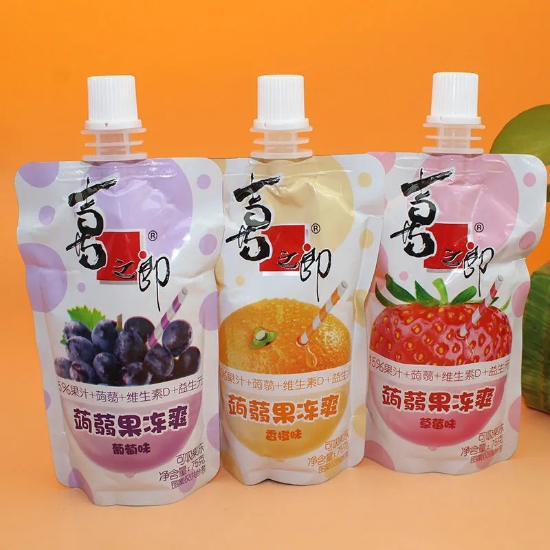 喜之郎果冻批发散装蒟蒻果冻爽吸吸果冻布丁儿童休闲可吸果汁饮料|undefined