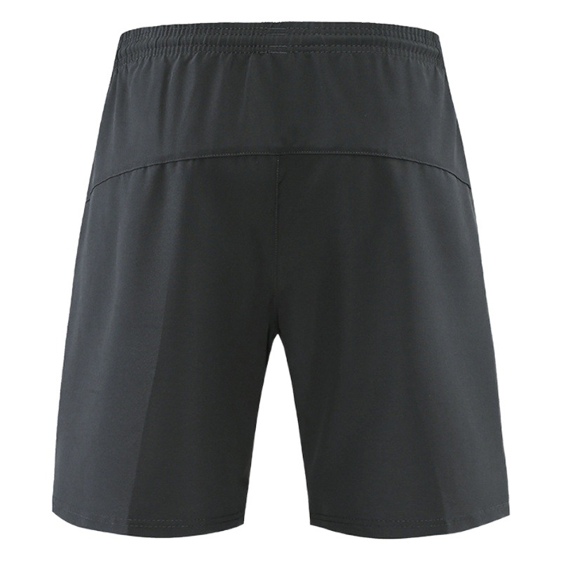 Pantalones cortos deportivos de secado rápido casuales para hombres de verano pantalones cortos elásticos de seda de hielo sueltos rectos en stock imprimible LG