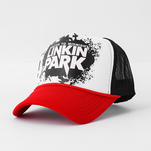 Choppy brand men's driver cap Korean style tall duckbill cap printed baseball cap cycling net hat Summer women's sun hat