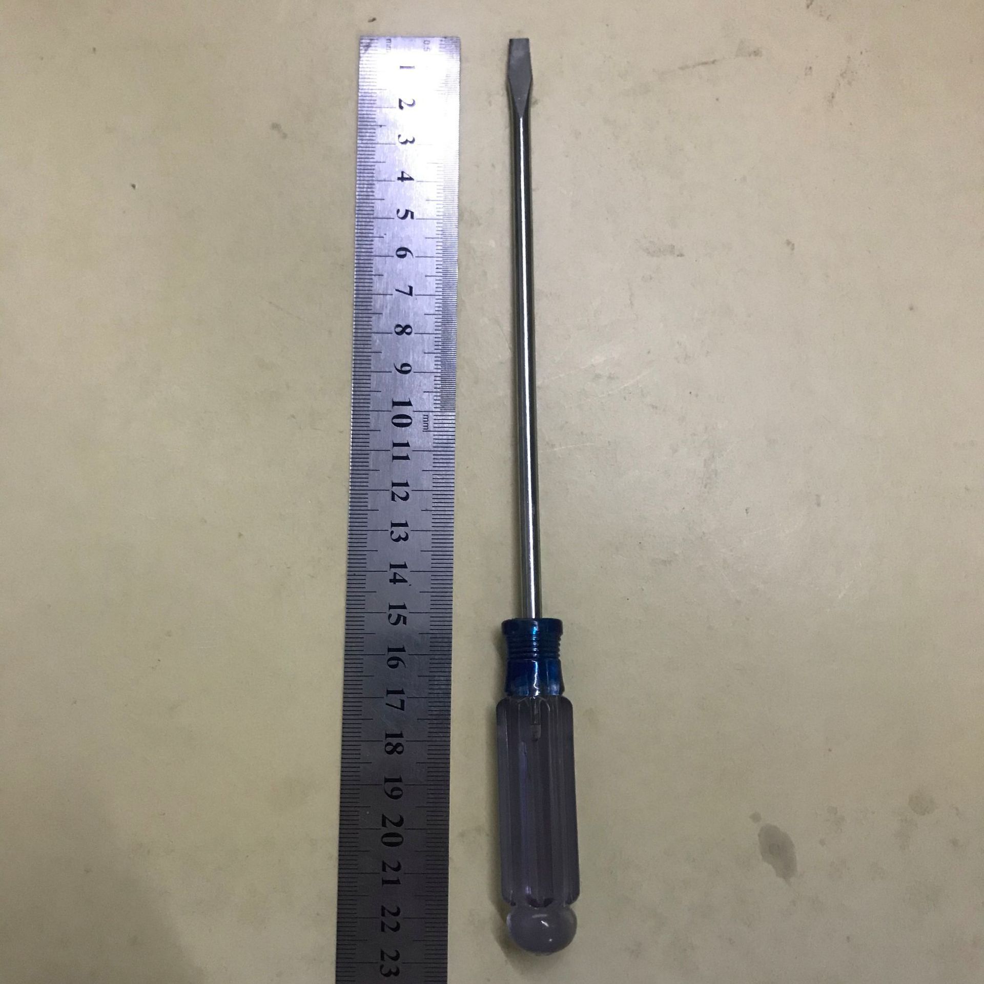 Fabricante de cristal lote destornillador transparente destornillador azul destornillador barato destornillador Cruz