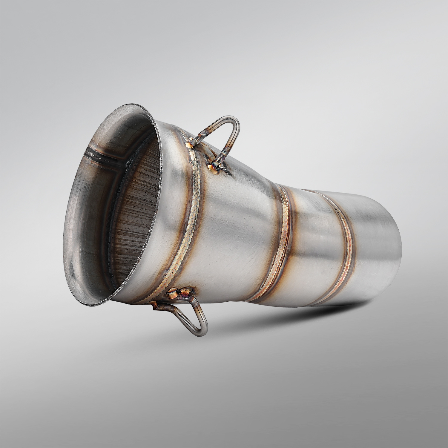 Suitable for Motorcycle Modification Zontes 703Rr Stainless Steel Mid-Section Modified Exhaust Pipe