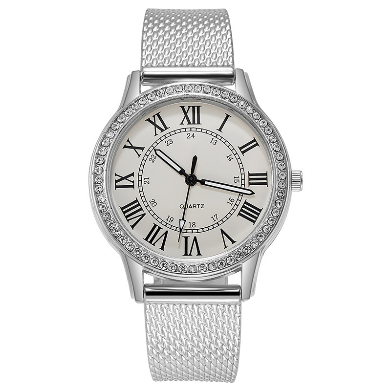 All Seasons Season Casual Shiny Solid Color Buckle Quartz Watch Women's Watches
