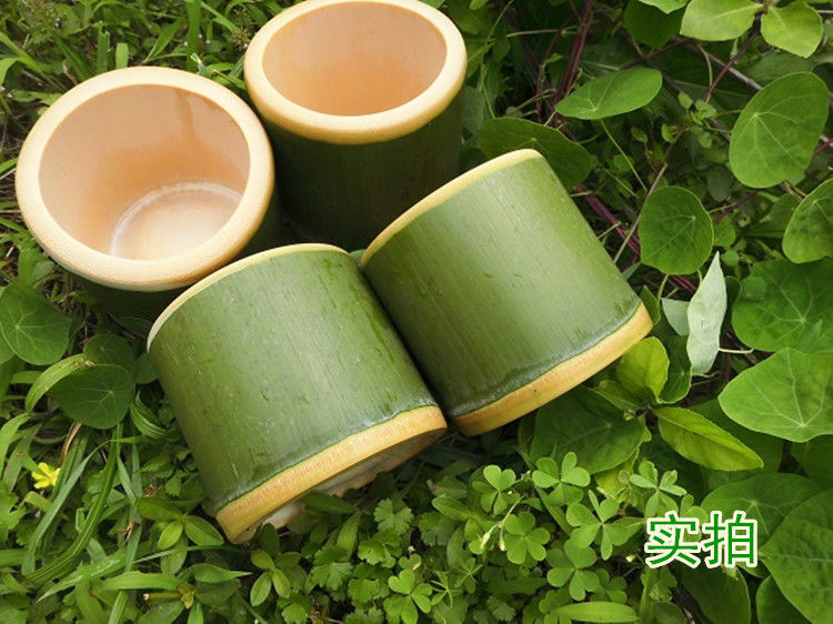 竹筒 新鲜竹筒 竹筒汤 竹筒饭 立式竹筒饭蒸筒 新鲜楠竹杯子现做-阿里巴巴