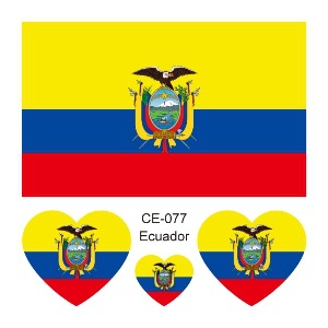 Colección completa de banderas nacionales Spot Juegos del Día Nacional Pegatinas de bandera de amor Pegatinas de tatuajes Pegatinas faciales impermeables para hombres y mujeres Pegatinas de actividad