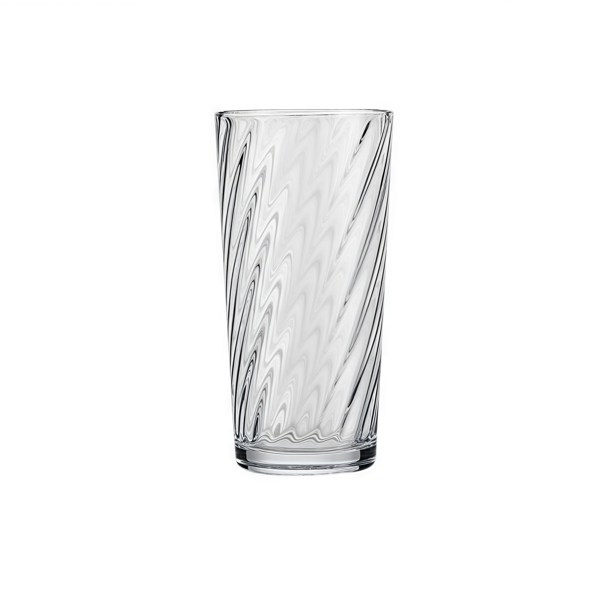Spot al por mayor creativo reticular tazas de vidrio vertical tazas de cerveza tazas de té tazas de jugo tazas de bebida tazas de agua logotipo impresa