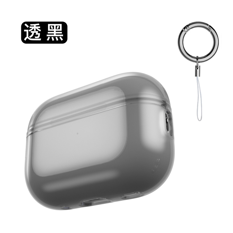 新品苹果airpods pro3耳机套适用tpu透明4代耳机壳airpods4保护套|undefined