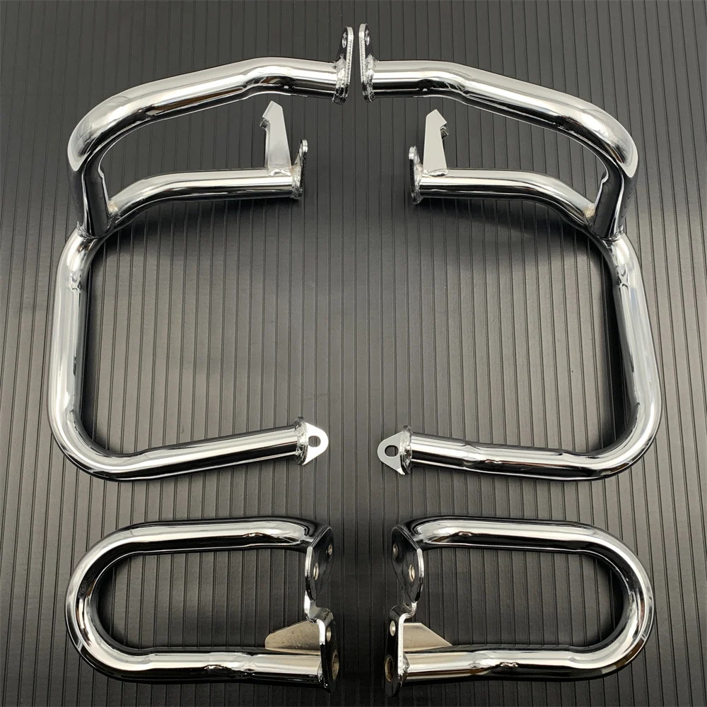 Suitable for Gold Wing 1800 Gl 1800A 01-17 Chrome Motorcycle Engine Bumper