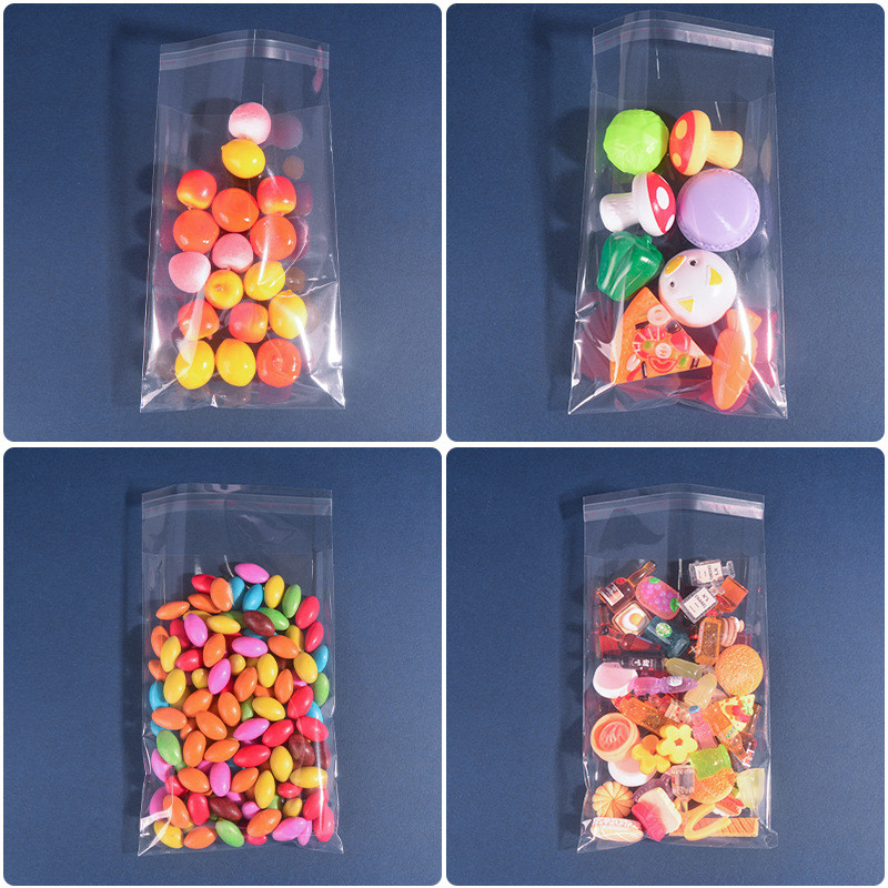 En stock Bolsa OPP bolsa autoadhesiva bolsa de plástico grande transparente bolsa de embalaje de ropa tarjeta láser bolsa autoadhesiva bolsa de autosellado