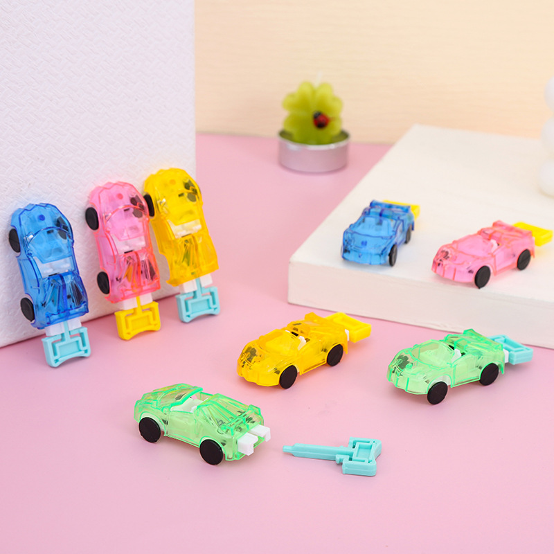 Juguetes para niños coches de carreras de inercia salto catapulta coches de policía coches de plástico transfronterizos juguetes para niños al por mayor