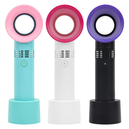 Lash Curler Hair Dryer Korean Zero9 Blowing Dryer without Leaves USB Charging Handheld Desktop Fan Box Set Eyelash Drying Tool