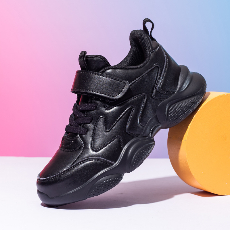 블랙[벨크로 가죽]