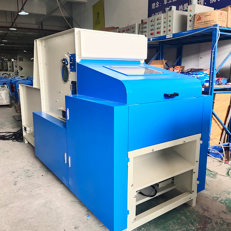 Máquina semiautomática para aflojar almohada juguete de peluche para mascotas nido máquina automática para aflojar algodón muñeca almohada núcleo máquina de abertura de algodón relleno