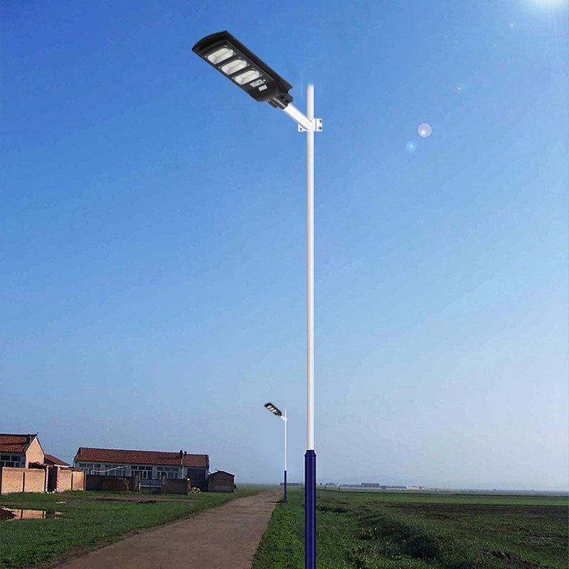 lámpara solar integrada King Street Light Control Road Outdoor Inducción del cuerpo humano lámpara solar LED