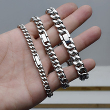 钛钢手链男士饰品古巴轻奢首饰ins 小众设计女情侣款学生饰品手环