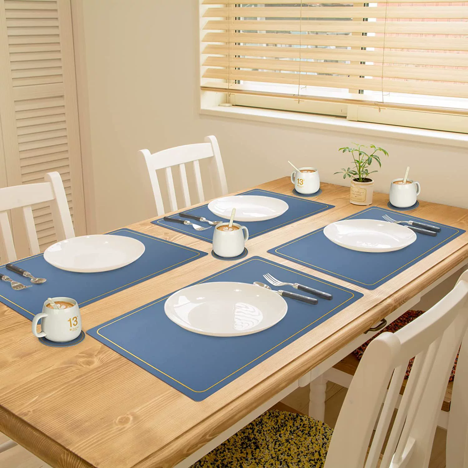 Трансграничная войлочная подставка для еды в скандинавском стиле, простой нож и вилка, диета, впитывающая теплоизоляция, цвет, нескользящая войлочная подставка для еды