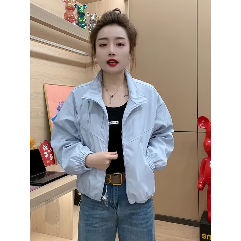 2025秋冬外套冲锋衣短款休闲百搭小个子时尚女士夹克外套女A6125|undefined
