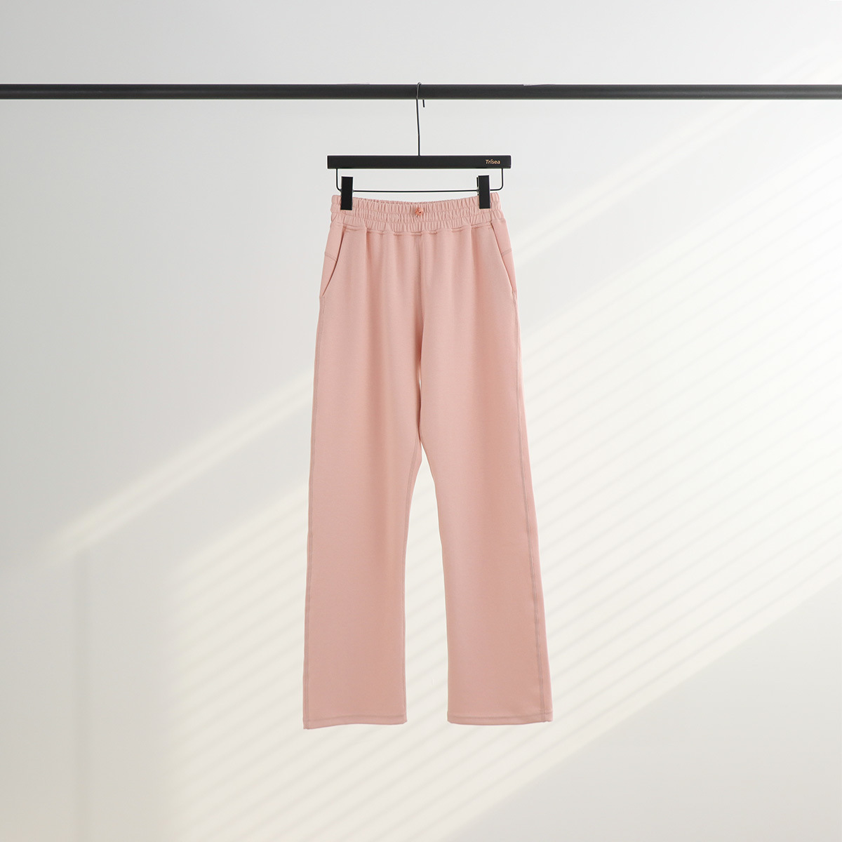 LULU, el mismo modelo de pantalones de aire casuales de cintura alta, pantalones de piernas largas, nuevos productos para mujeres.