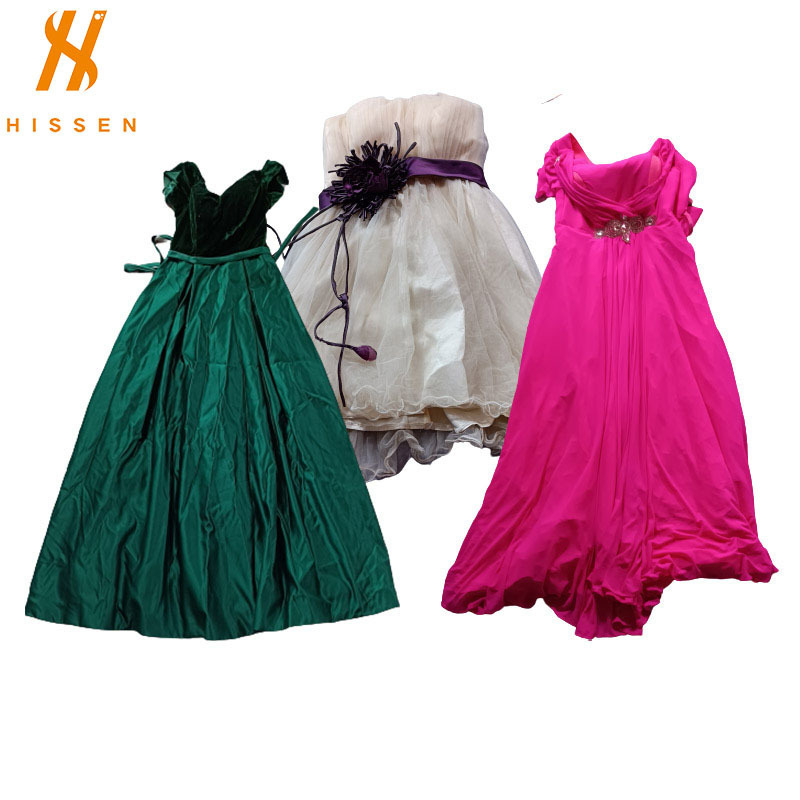 Foreign Trade Factory Wholesale Secondhand Evening Dress Secondhand Night Wedding Dress Exported to Denmark Foreign Trade Factory Wholesale Secondhand Evening Dress Secondhand Night Wedding Dress Exported to Denmark
