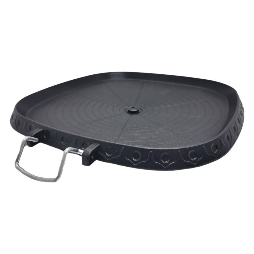 Korean-style Six-mango Star Card-type Oven Grill Plate Outdoor Camping Non-stick Pan Maifan Stone Square Barbecue Plate Household Barbecue Plate