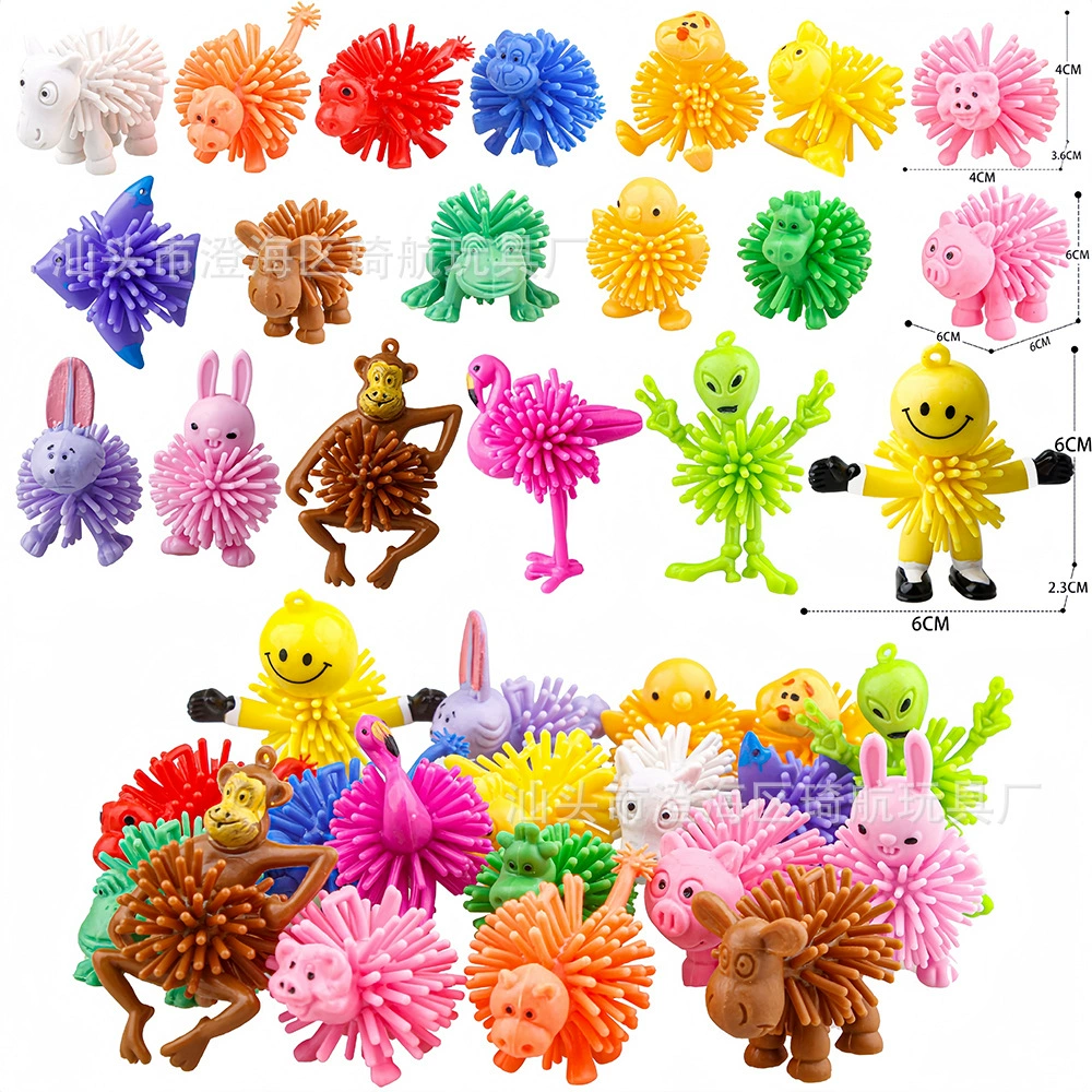 Трансграничный пасхальный шарик с заусенцем кролик цыпленок ежа шарик байберри массажный шарик яйцо набор для декомпрессии