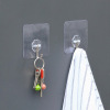 No trace strong sticky hook kitchen bathroom free punching hook and creative self -adhesive bathroom rack transparent hook