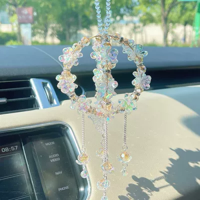 Car hanging Ball Car Pendant Lily of - champagne