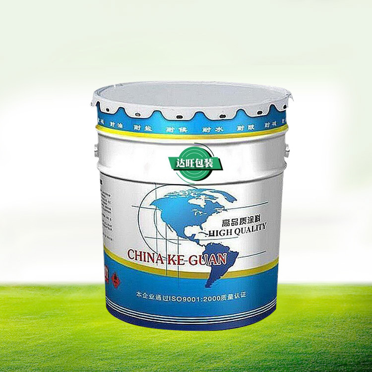 现货供应马口铁花兰桶化工桶油墨桶圆形包装桶油漆铁桶