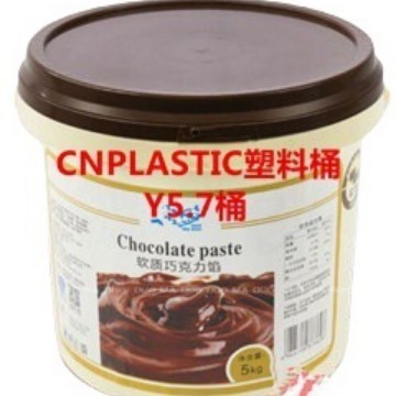 方形巧克力酱料桶  巧克力酱包装桶罐  巧克力酱料包装桶