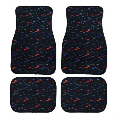 Car Floor Mats Four-Piece – Universal Foot Pad - 1-143-suit-38-3344cm-two-piece-set