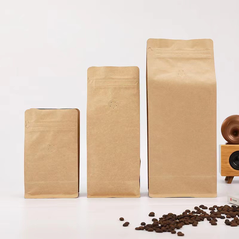 Nut Packaging Bag, Milk Tea Powder Packaging Bag, Medicine Powder Packaging Bag, Matte Aluminum-Plated Bag, Octagonal Seal Coffee Bag, Food Bag