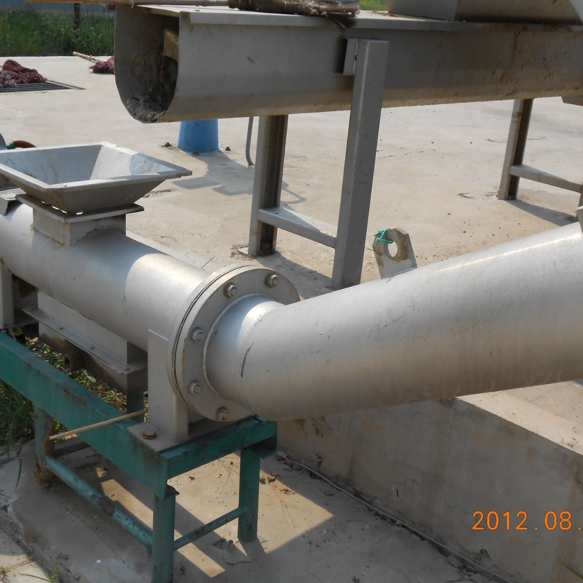 不锈钢螺旋机栅栏式输送机  供应污泥传输机无轴输送螺旋机