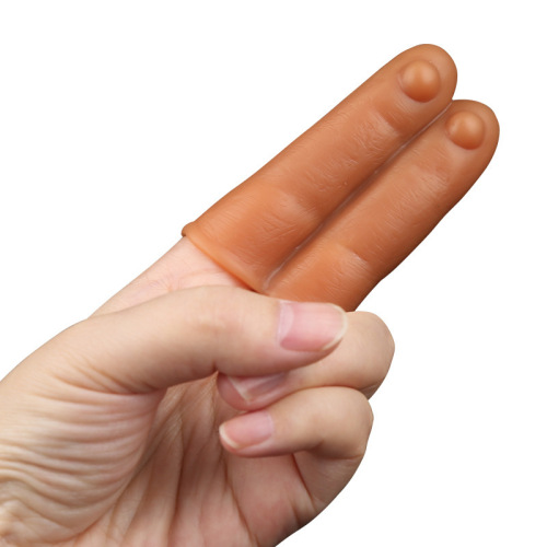 Liquid silicone high-elastic finger-picking cots, couple finger cots, lesbian lesbian LES masturbation set, adult orgasm set
