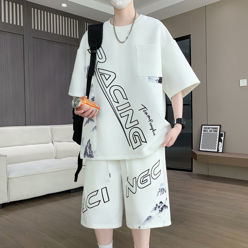 Gxg- 71m white (top + shorts)