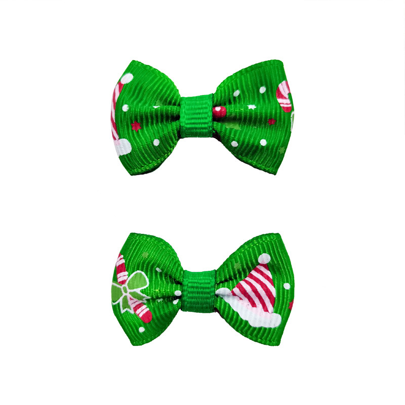 선물 크리스마스 모자 그린